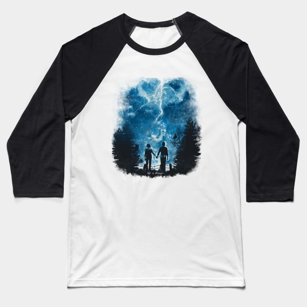 The storm of life Baseball T-Shirt by Pescapin